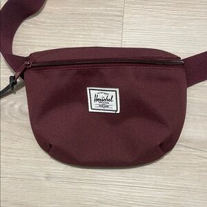 Herschel Supply Company Burgundy Belt Bag